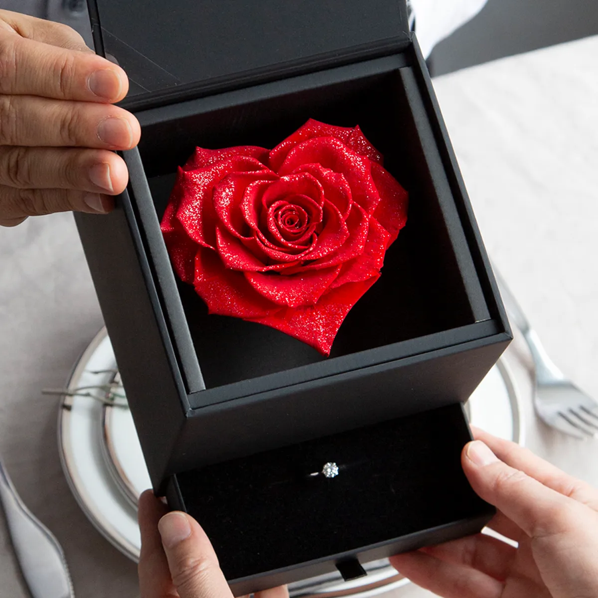 ダイヤモンドローズ ラブハート