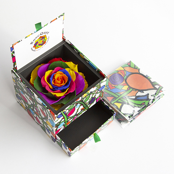 ドロワーボックス&ハンカチーフ(イエローレインボー)DB-H21R42