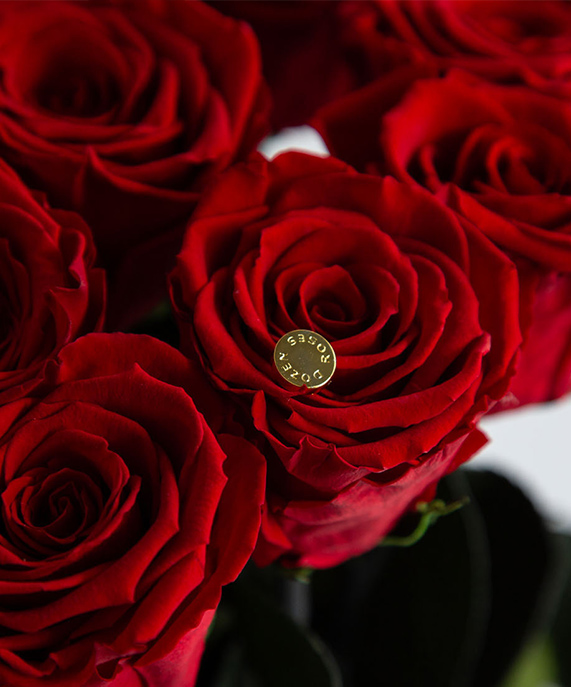 ダーズンローズドゥロワー　ギャランティータグ 正規品の証