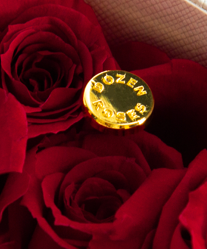 ダーズンローズフォーエバーラブ　ギャランティータグ 正規品の証