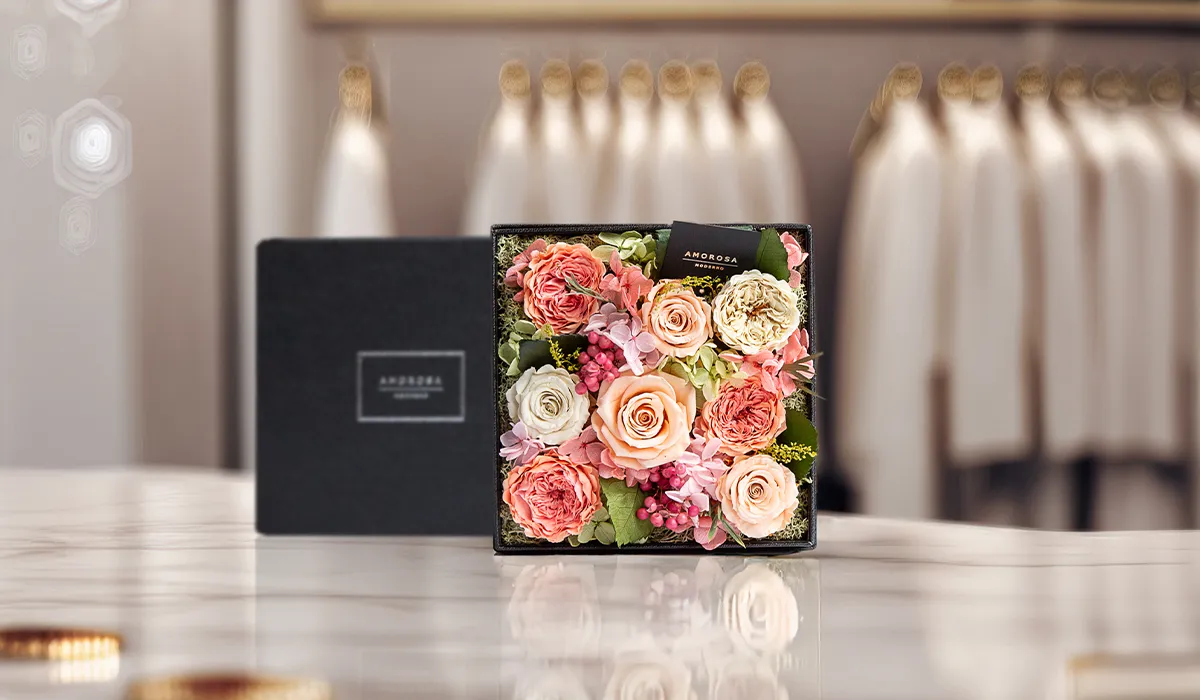 フローリッシュM（ピーチマリアージュ）