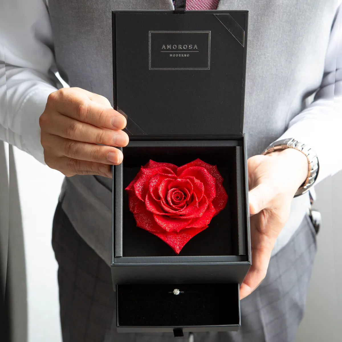 ダイヤモンドローズ ラブハート